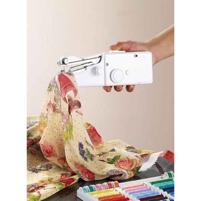 Portable Handy Stitch Sewing Machine Handy Stitch White