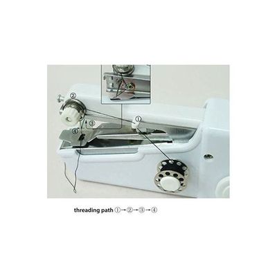 Portable Mini Sewing Machine 122 White