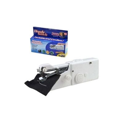 Handheld Sewing Machine White/Chrome CS-1018 White/Chrome