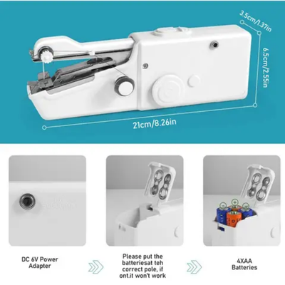 Handheld Sewing Machine 29452354 White Handheld Sewing Machine 29452354 White