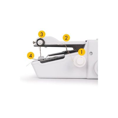 Portable Mini Sewing Machine 123 White