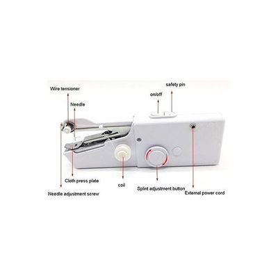 Portable Mini Sewing Machine 111283 White