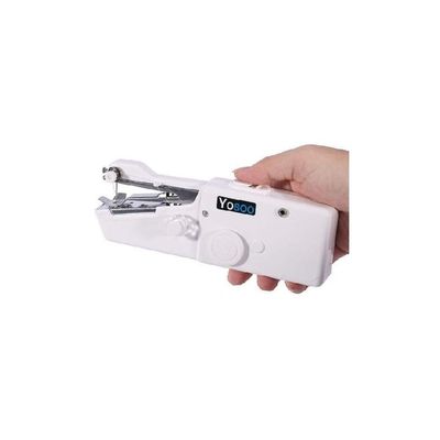 Portable Handheld Sewing Machine White/Silver White/Silver