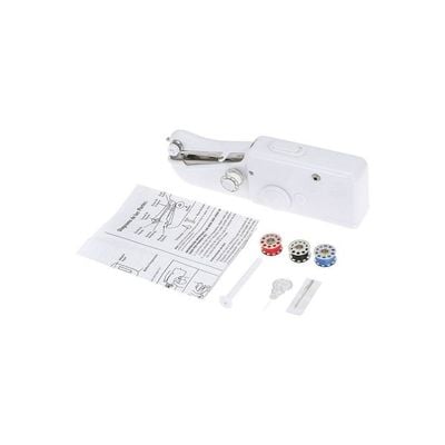 Handheld Portable Mini Electric Sewing Machine White