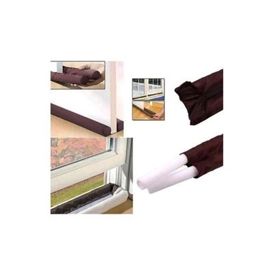 Twin Draft Guard Door Stopper Brown 260x180x90millimeter