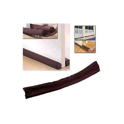 Twin Draft Guard Door Stopper Brown 260x180x90millimeter