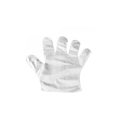 100-Piece Disposable Gloves Clear 15x3x13centimeter