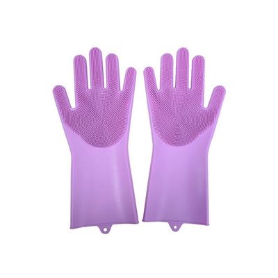 Silicone Dish Washing Gloves Multicolour