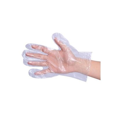 100-Piece Disposable Gloves Set Clear L