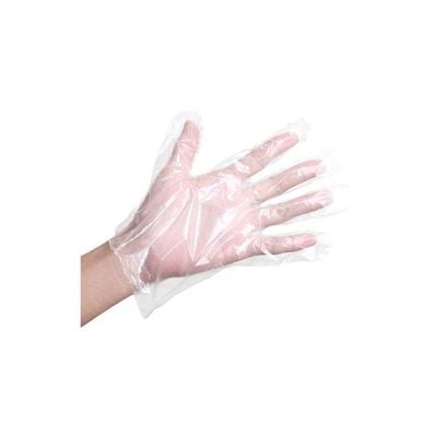 Pair Of 50 Disposable Gloves Clear 22x3x15centimeter