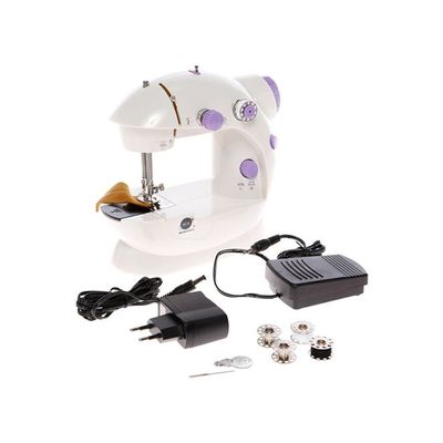 Mini Household Sewing Machine White/Purple 316.27722371.18 White/Purple