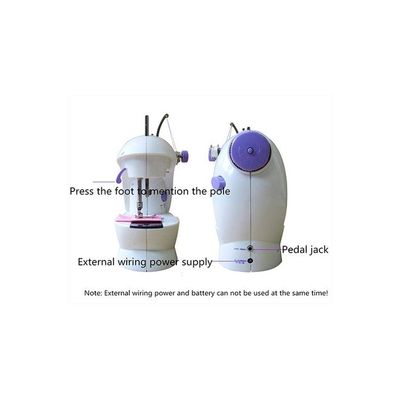 Portable Countertop Sewing Machine White