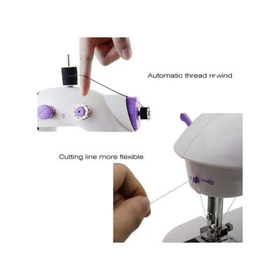 4-In-1 Portable Sewing Machine White