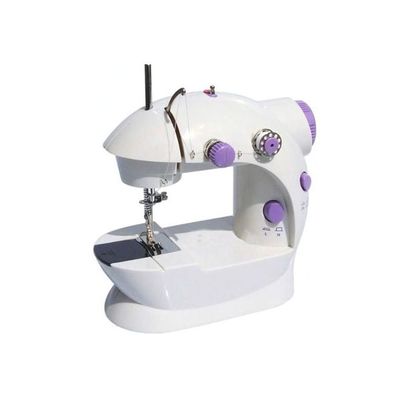 Electric Sewing Machine FHSM-202 White/Purple/Silver
