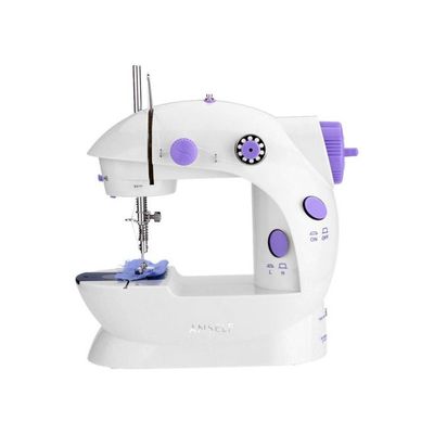 Mini Portable Handheld Sewing Machine White/Purple H32324UK White/Purple