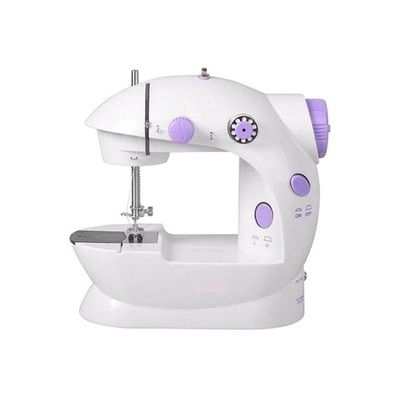 Mini Sewing Machine White/Purple 155 White/Purple