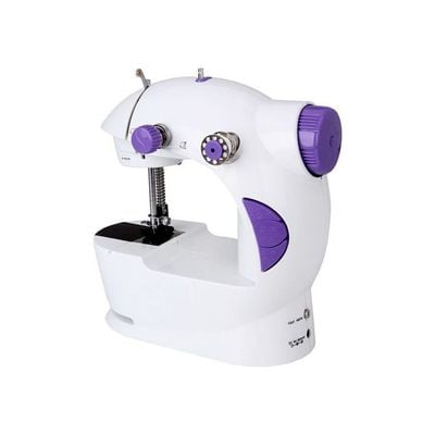 Portable Electric Sewing Machine 2724450714154 White/Purple