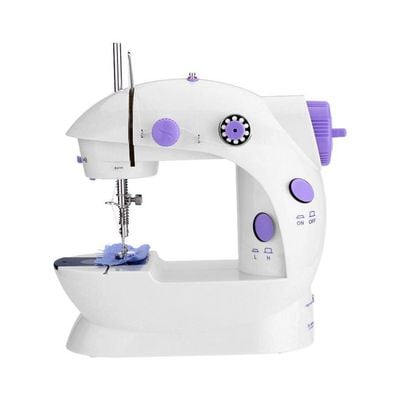 Mini Portable Electric Sewing Machine ZJ100890 Multicolour