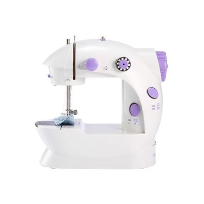 Portable Mini Sewing Machine H32520-US White/Purple