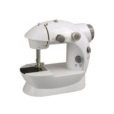 4-In-1 Mini Sewing Machine With Light White 4-In-1 Mini Sewing Machine With Light White