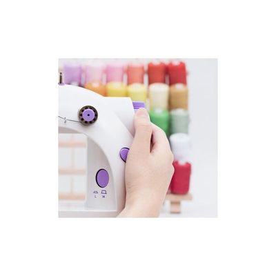 Sewing Machine White/Purple JXH-SWK1 White/Purple