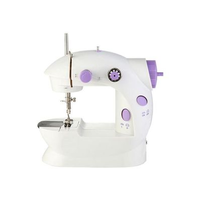 Portable Electric Sewing Machine 255.24349100.17 White/Purple