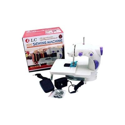 Multipurpose Electronic Sewing Machine DLC-31121 White/Purple