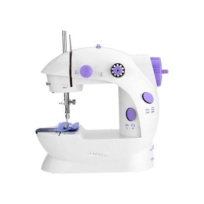 Mini Portable Handheld Sewing Machine White/Purple E11580UK White/Purple