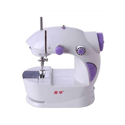 Household Mini Sewing Machine White/Purple PO12410 White/Purple