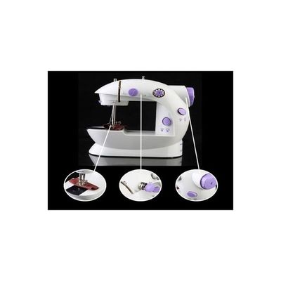 Electric Handheld Desktop Sewing Machine UE0012 White/Purple