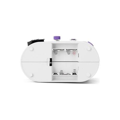 Mini Portable Electric Sewing Machine ZJ100531 White/Purple