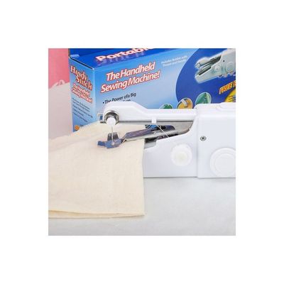 Mini Handheld Sewing Machine White