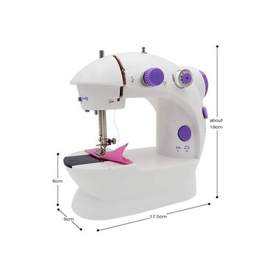 Mini Sewing Machine BA2710 White/Purple