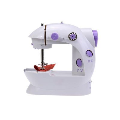 Sewing Machine 2 Speeds With UK-Pug White/Purple NF0123030099 White/Purple