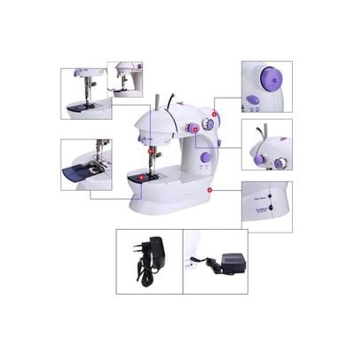 Sewing Machine White/Purple 134 White/Purple