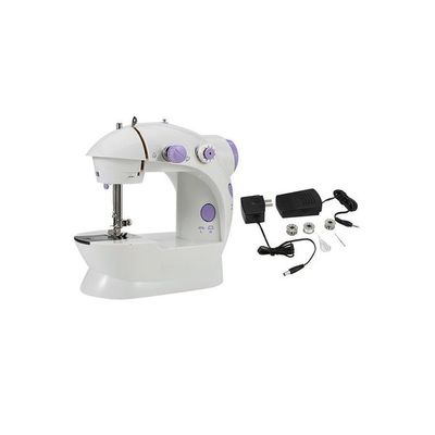 Mini Multifunction Portable Sewing Machine White/Purple ZK1342500 White/Purple