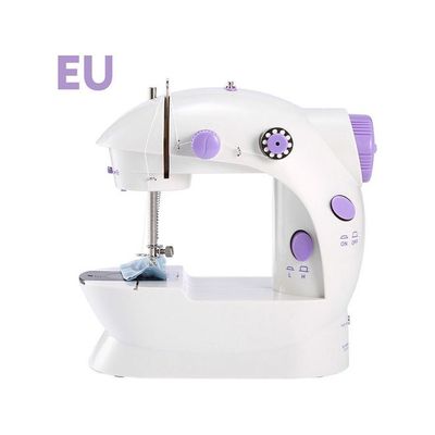 Portable Mini Sewing Machine WIT797306 White/Purple