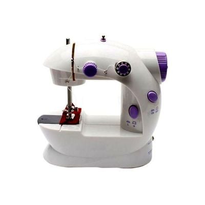 Portable Electric Sewing Machine 255.10483931.17 White/Purple