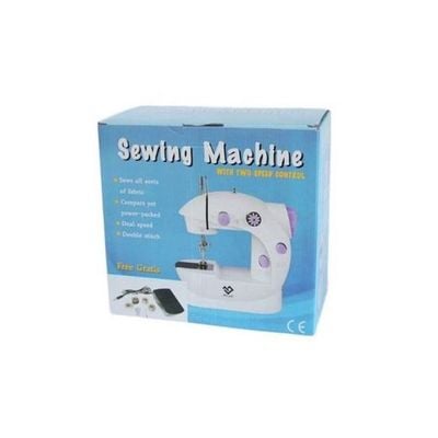 Portable Electric Sewing Machine 255.10483931.17 White/Purple