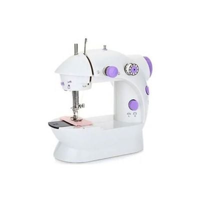 Portable Electric Sewing Machine 255.10483931.17 White/Purple