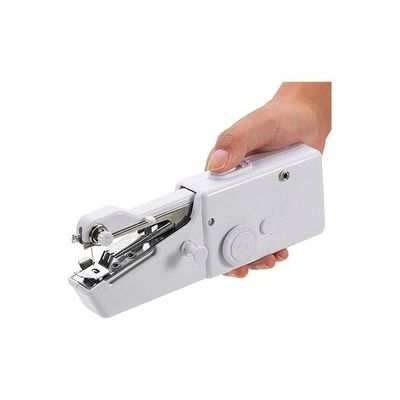 Mini Handheld Sewing Machine Portable Electric Hand Sewing AS-110637-K207 White