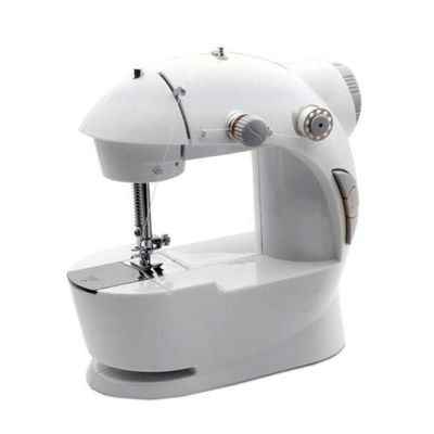 4-In-1 Portable Mini Sewing Machine 2724546664578 White/Grey 2724546664578 White/Grey