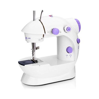 Portable Sewing Machine White/Purple