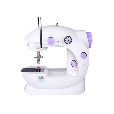 Multi-Function Portable Electric Sewing Machine UE0048Purple Purple/White