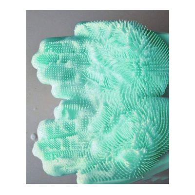 Magic Dishwashing Gloves Green 33 x 12centimeter