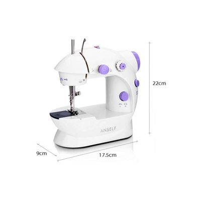 Electric Sewing Machine H16669 White/Purple