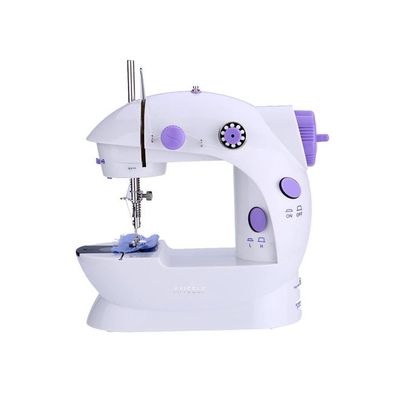 Electric Sewing Machine 240V H16669UK White/Purple