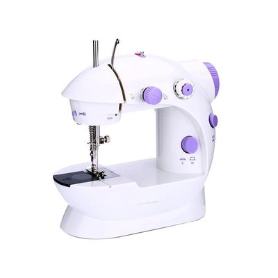 Electric Sewing Machine 240V H16669UK White/Purple