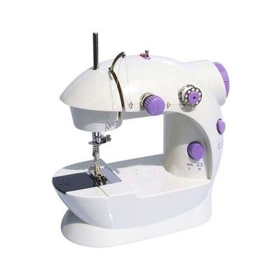 Portable Electric Sewing Machine 255.72729542.17 White/Purple
