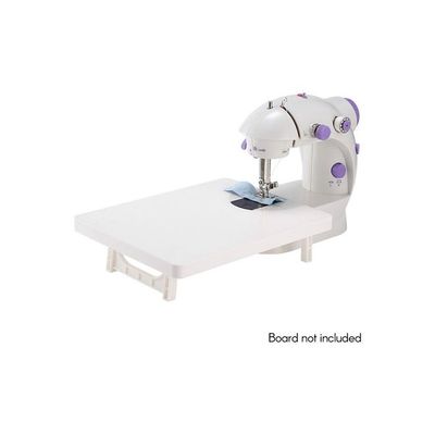 Portable Mini Sewing Machine White/Purple